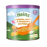 Heinz Multigrain Pumpkin Carrot & Sweetcorn Porridge 3X200gm