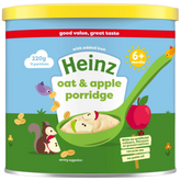 Heinz Creamy Oat & Apple Porridge Baby Food 3X220g