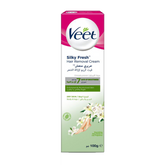 Veet Silky Fresh Hair Removal Cream Sensitive Skin 100Ml