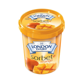 London Dairy Ice Cream Sorbet Mango 500ml