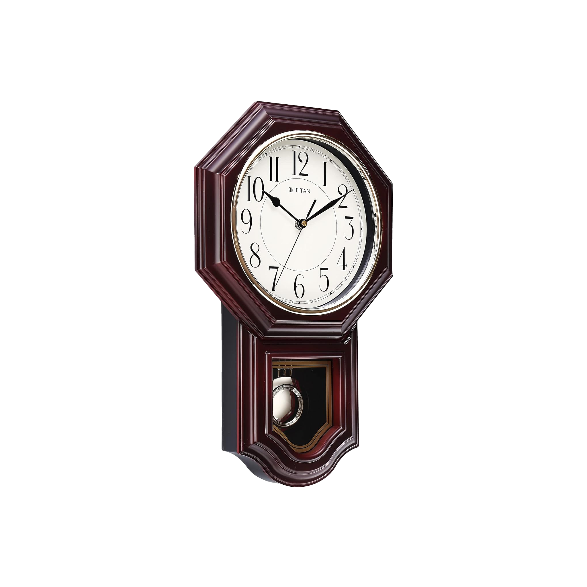 GWC4810 -Geepas Pendulum Wall Clock With Light Sensor