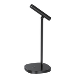 Porodo Desktop Tiltable USB Microphone with USB-C Data Cable - Black