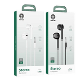 Green Lion Stereo Earphones 3.5mm - White