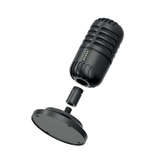 (Pdx518-Bk) Porodo Gaming Basic Cardioid Microphone With Fixed Stand - Black