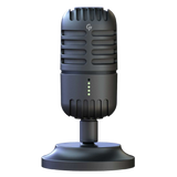 (Pdx518-Bk) Porodo Gaming Basic Cardioid Microphone With Fixed Stand - Black