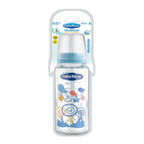 BT073 CLASSIC GLASS BABY BOTTLE WITH CHERRY TIP 250 CC
