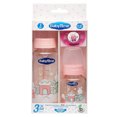 BT 207 SET OF 3 GLASS BLUE