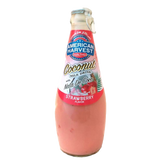 A/H Coconut Milk Drink Nata De Coco Strawberry Flavor 290Ml