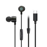 {PD-STWLEP048-BK} Porodo Soundtec Wired Earphone with Touch Control 100mm