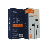 {PD-STWLEP048-BK} Porodo Soundtec Wired Earphone with Touch Control 100mm