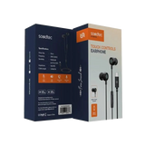 {PD-STWLEP048-BK} Porodo Soundtec Wired Earphone with Touch Control 100mm