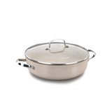 A1854 Granita Alu. Low Casserole 24x6.5cm