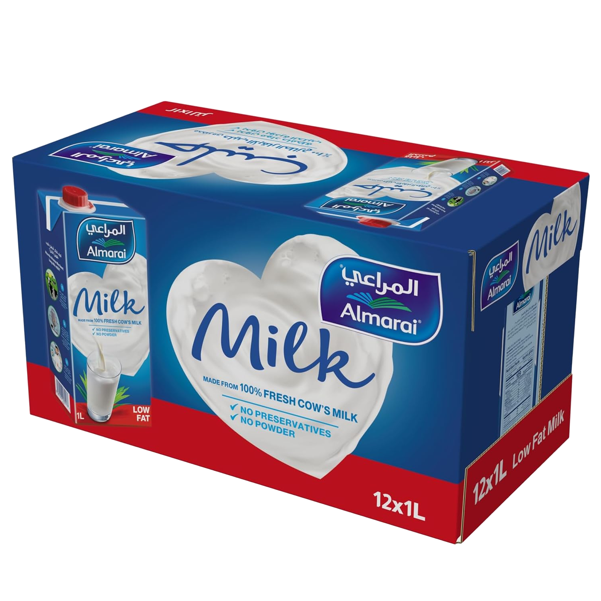 Al Marai Milk Low Fat Long Life Carton