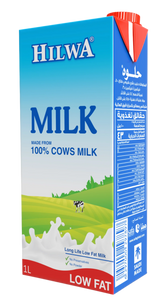 Hilwa Milk Low Fat 1L