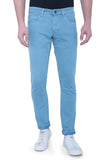 Jackwin light blue solid cotton