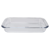 RF8803 - Brs Glass 3 Rectangular Baking Tray 1.0+1.6+2L