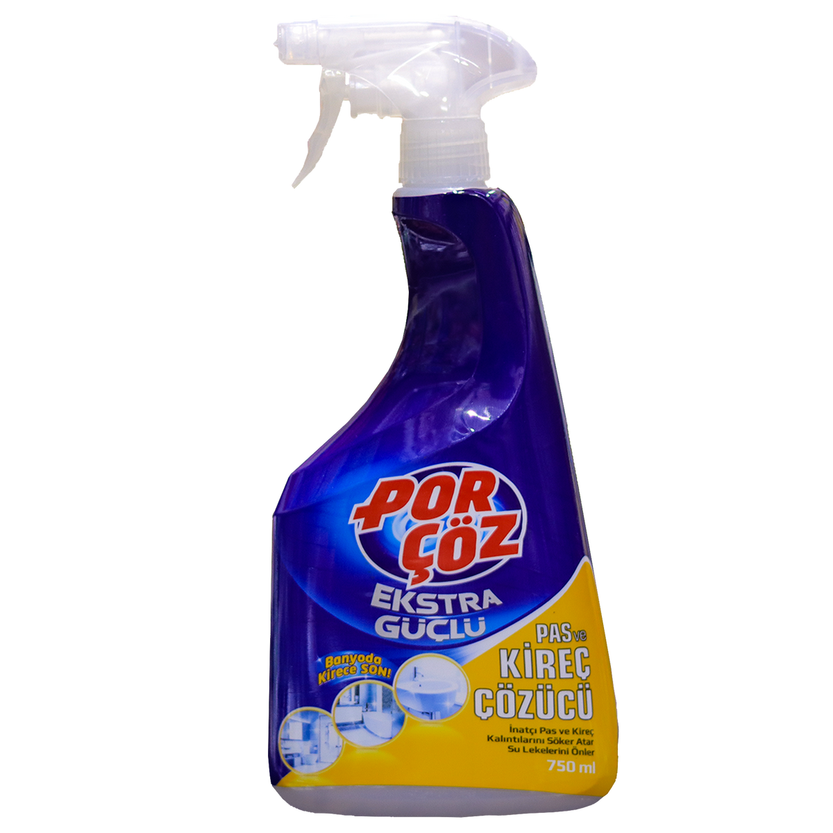 Porçöz Yağ Çözücü Sprey 750Ml