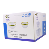 A6074/A6074 Salad Big Bowl And Small Bowl