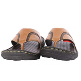 Men Slippers - Bata Macho Brown - 871-4239/4186