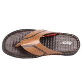 Men Slippers - Bata Macho Brown - 871-4239/4186