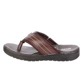 Men Slippers - Bata Macho Brown - 871-4321
