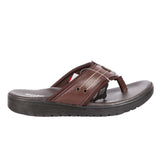 Men Slippers - Bata Macho Brown - 871-4321