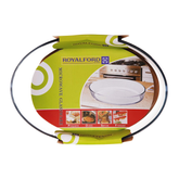RF2700-GBD - Glass Oval Dish 3-Ltr