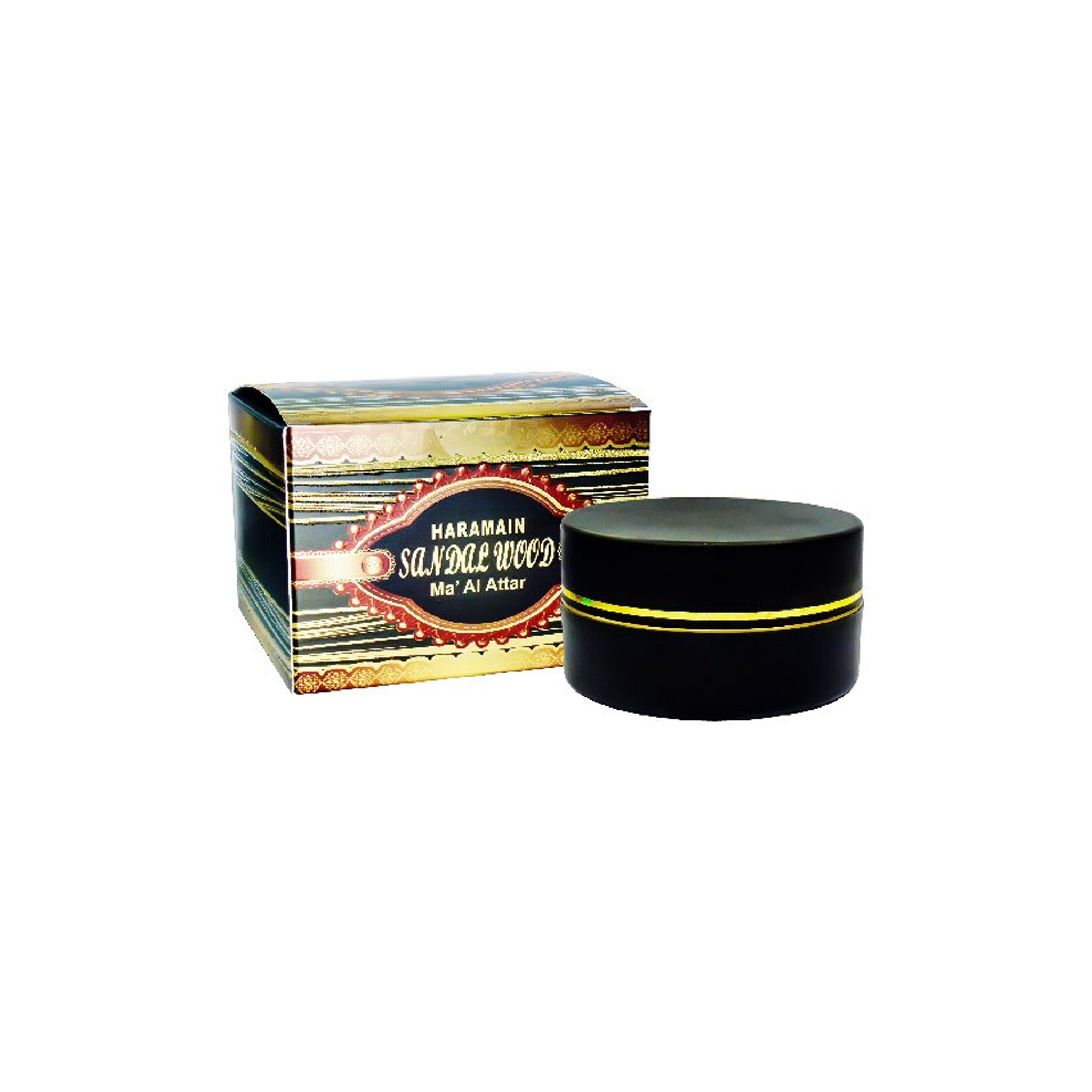 AHP1854 Al Haramain Sandal Wood Ma'Al Attar 60Gms AHP1854 Al Haramain Sandal Wood Ma'Al Attar 60Gms