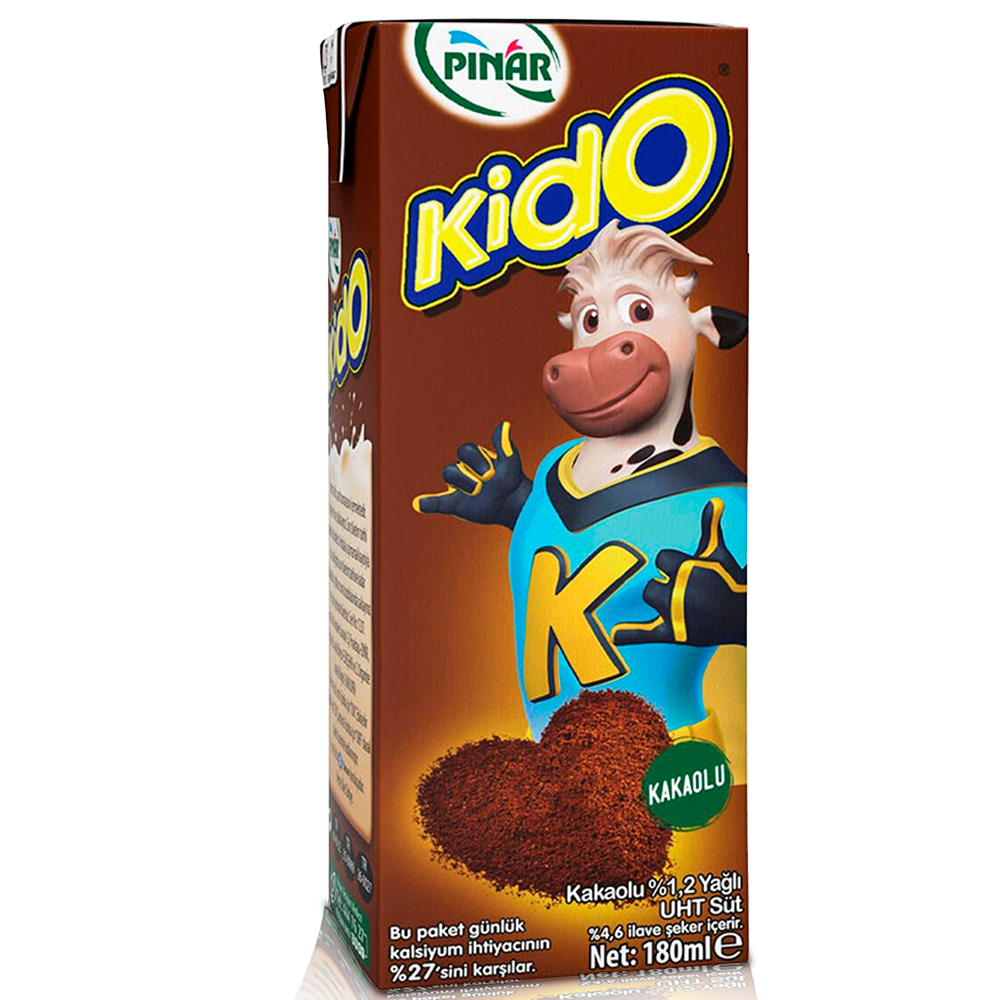 Kido Cocoa Milk 180Ml-Pinar