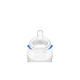Heat Resistant Natural Feeling Wide Neck Glass Feeding Bottle 250ml