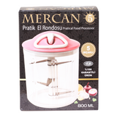 Mrc 6049 Large Grinder With Rope Mercan Pratical Food Precessor 800ML