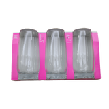 Adr25 Glass Cup (For Water) Lav Adora Jolly Time 3Pcs