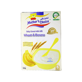 Mother`s Choice Wheat & Banana Baby Cereal With Milk 250g