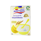 Mother`s Choice Wheat & Banana Baby Cereal With Milk 250g