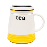 Ceramic Cup With Lid Dh10561