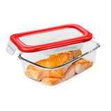 Dc1428 - Brs Rectnglass Airtight Conta. 0.6L