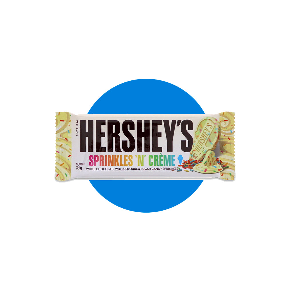 Hershey'S Sprinkles N Cream White Chocolate 39G Hershey'S Sprinkles N Cream White Chocolate 39G