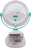 Geepas Reachargeable Clip Fan With Light GF21137