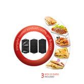 Moulinex Break Time Cutting Panini Waffi Sw612543