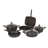 RF10268 - 9Pc Forged Aluminium Cookwarwere Set