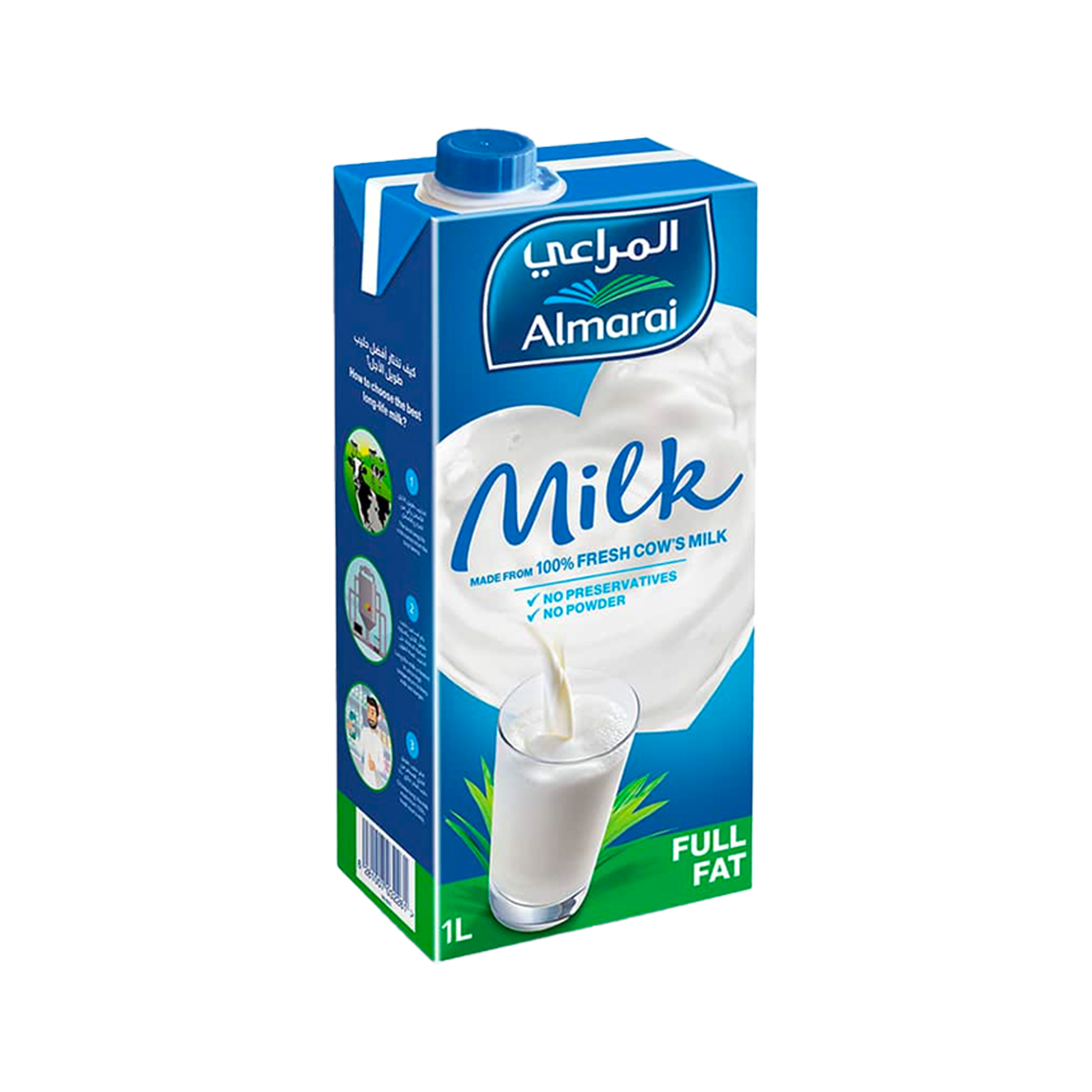 Al Marai Milk Full Fat Long Life 1L
