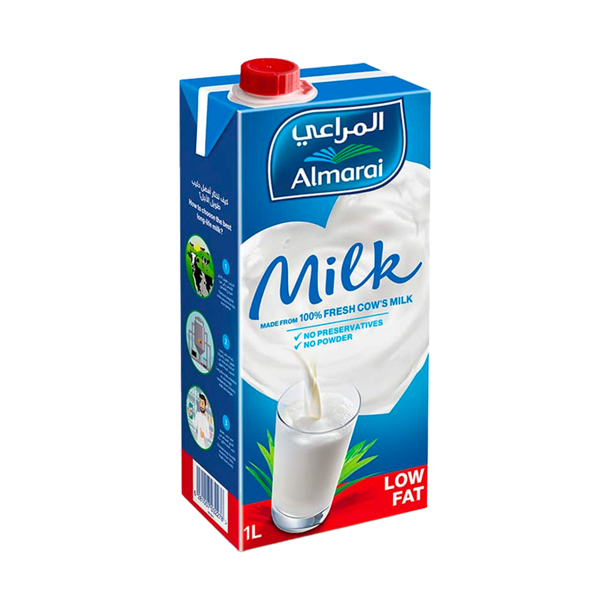 Al Marai Milk Low Fat Long Life 1L