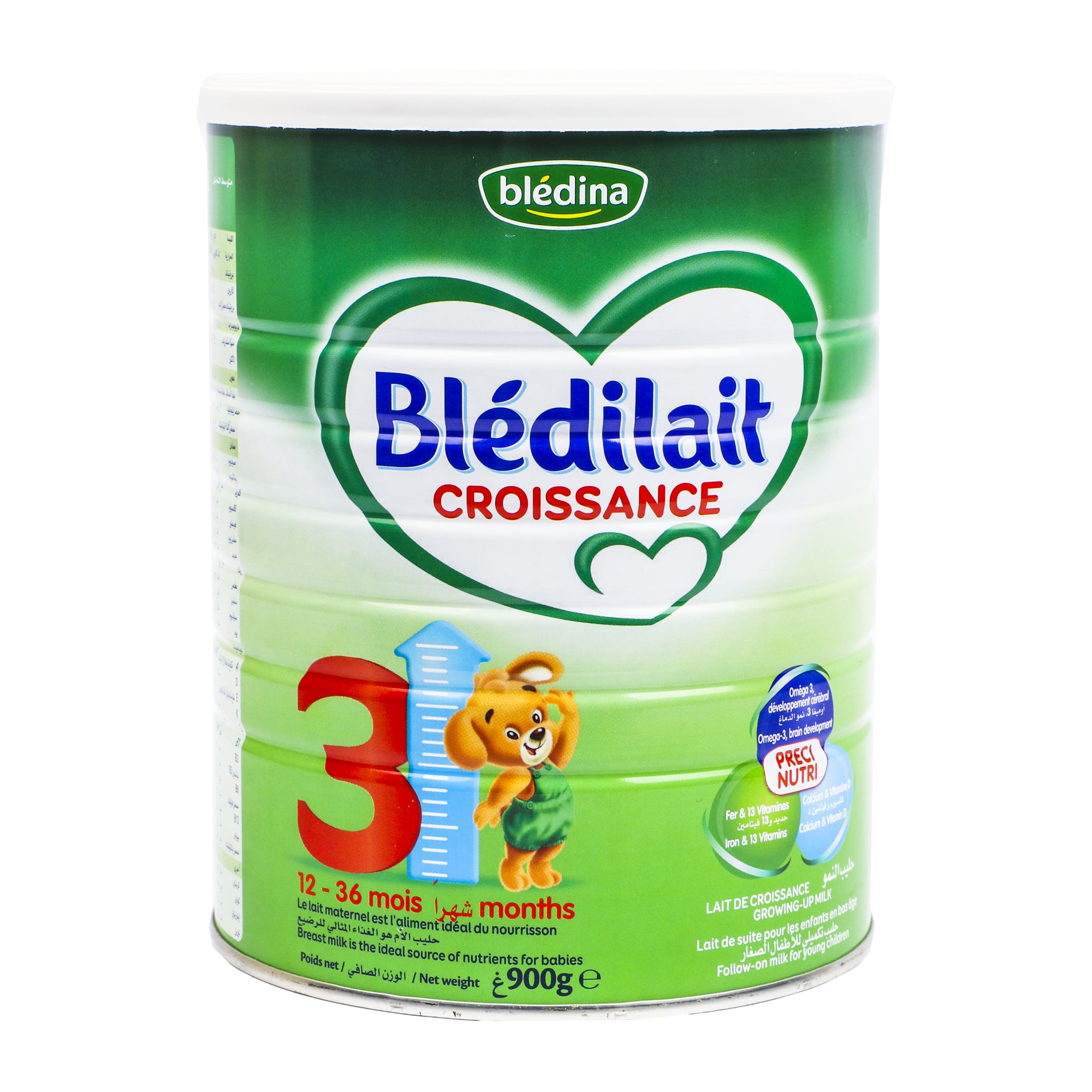 Bledilait Croissance Milk  Powder (3) 900G Bledilait Croissance Milk  Powder (3) 900G