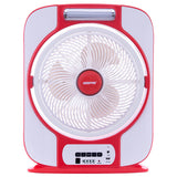 Geepas GF989 12inch Rechargeable Box Fan With LED Light