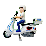 Police Motor Cycle No 808-6