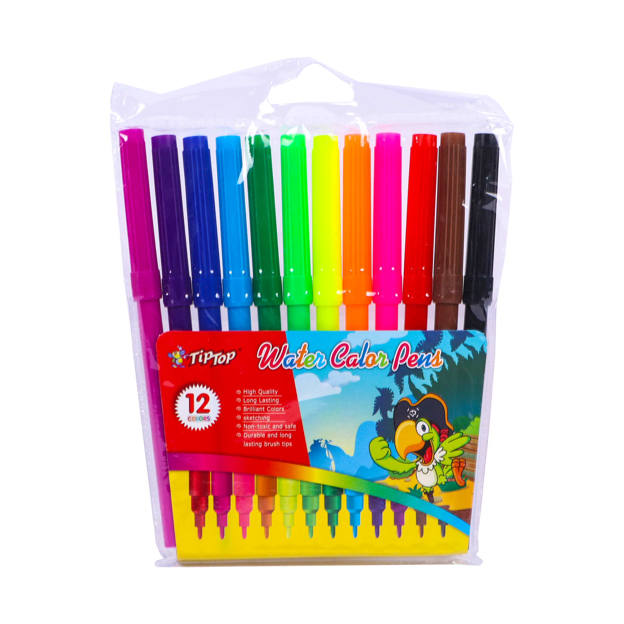 Buy Tip Top Water Color Pens 12'S Online in Bahrain