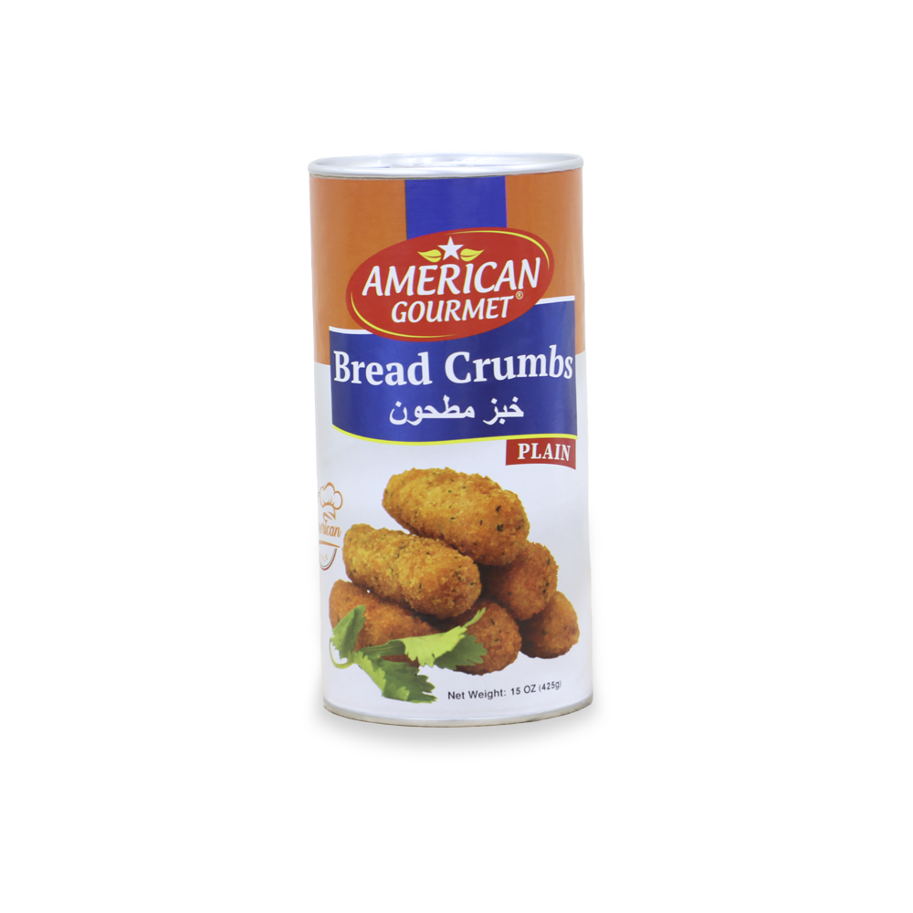 Bread 425 American Gourmet Bread Crumbs Plain 425g – Adeeg.com