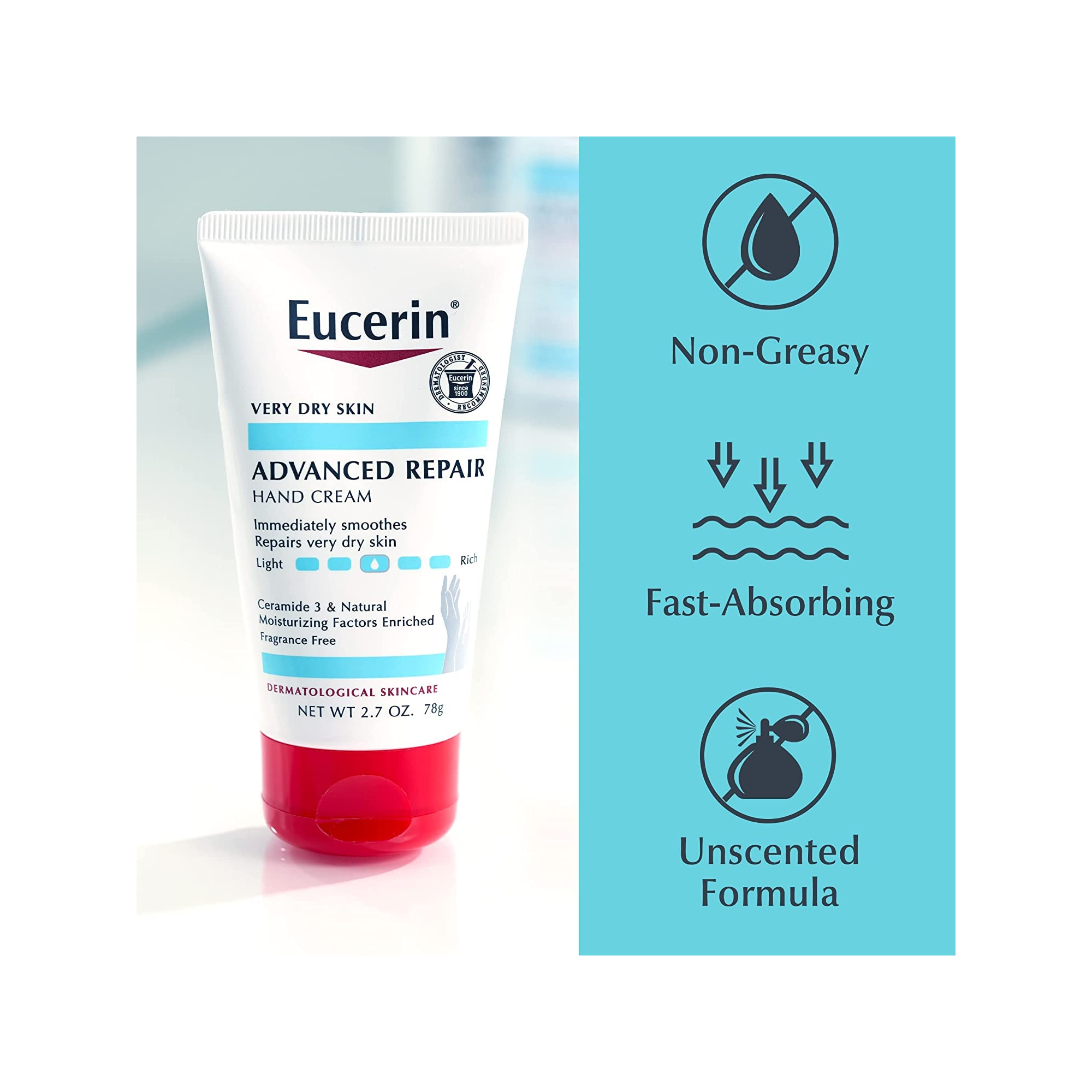 Eucerin Very Dry Skin Hand Cream 78g