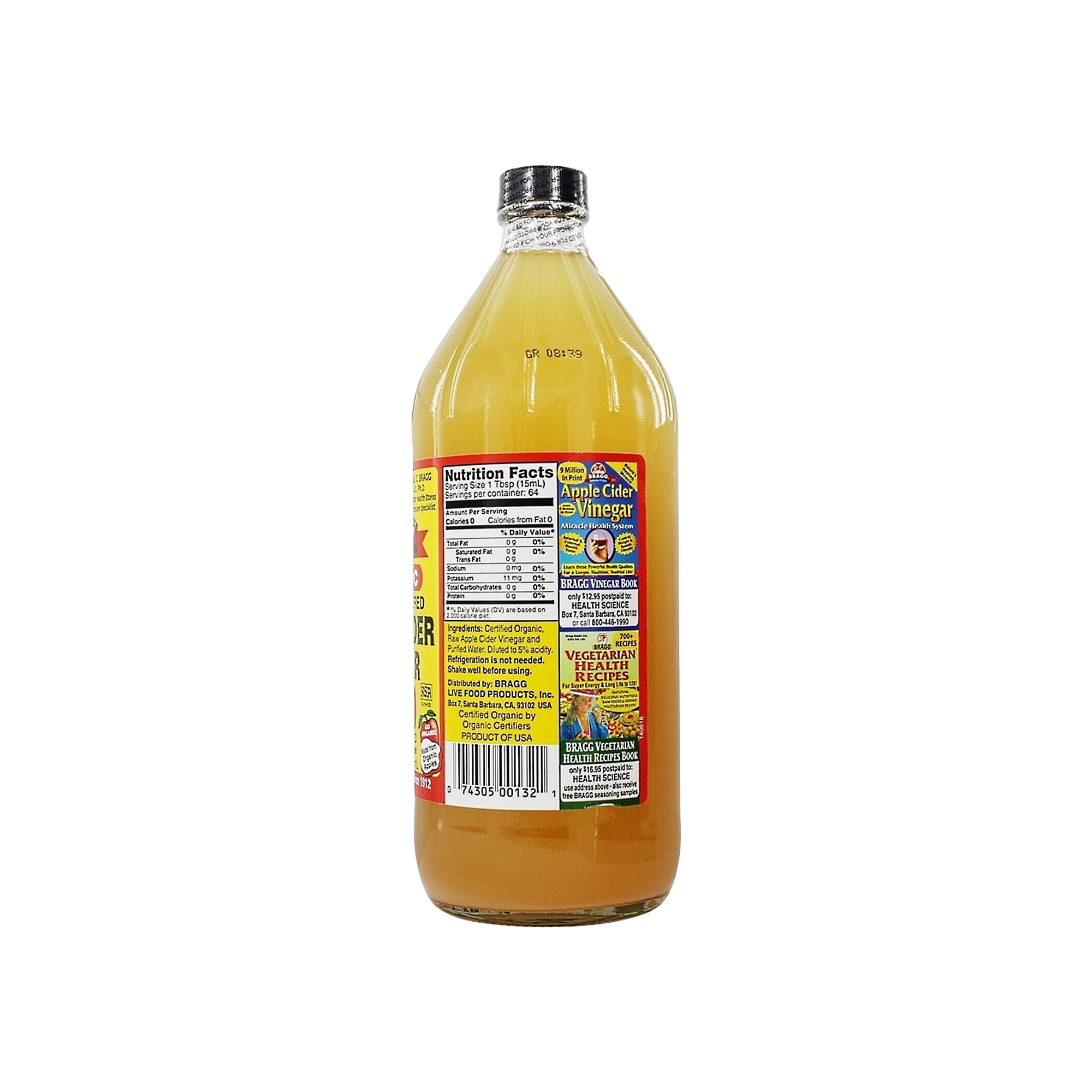 Organic Apple Cider Vinegar 946ML
