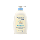 Aveeno Baby Daily Moisture Wash and Shampoo 976Ml